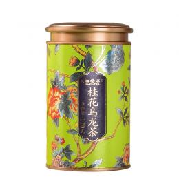 天福茗茶 桂花乌龙茶乌龙茶茶叶 桂花花茶 茶叶罐装120g