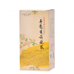 天福茗茶 茉莉花茶 有情寿毫茉莉香片大白毫茶叶 200克精装