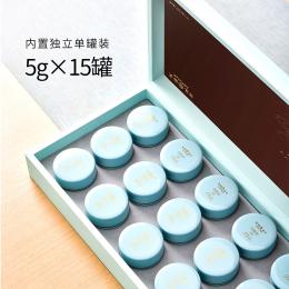 天福茗茶鉴赏2018年份原料福鼎白牡丹白茶礼盒装特级送礼品75g