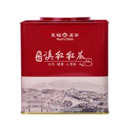 天福茗茶 云南茗丰滇红茶散茶 正宗云南红茶 方形罐装500G