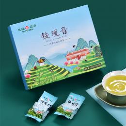 天福茗茶 安溪茶叶铁观音 清香型乌龙茶 半斤装 铁观音 250克装