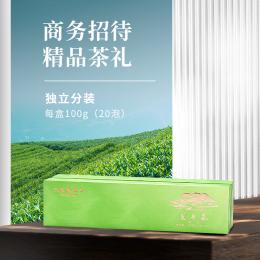 天福茗茶 早春龙井茶 2024新茶春茶浙江绿茶明前春茶 盒装100克