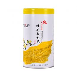 天福茗茶 桂花乌龙茶 乌龙茶茶叶 桂花花茶 104.5克罐装