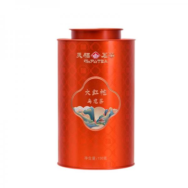 天福茗茶武夷山大红袍百福系列 武夷岩茶 福建乌龙茶茶叶150g