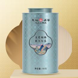 天福茗茶福鼎白茶掰块装贡眉白茶百福系列福建茶叶罐装150g