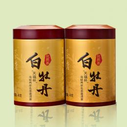 天福茗茶 正宗福鼎白茶白牡丹特级 散装茶叶礼盒80g