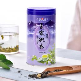 天福茗茶 玉露飘香-M7 四川特产茉莉花茶 香气幽雅 100G