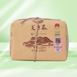 天福茗茶迎春龙井茶叶2024新茶浙江绿茶春茶散茶牛皮纸包200g