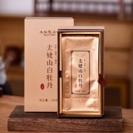 天福茗茶太姥山白牡丹 6年老白茶福建福鼎茶叶礼盒装100g